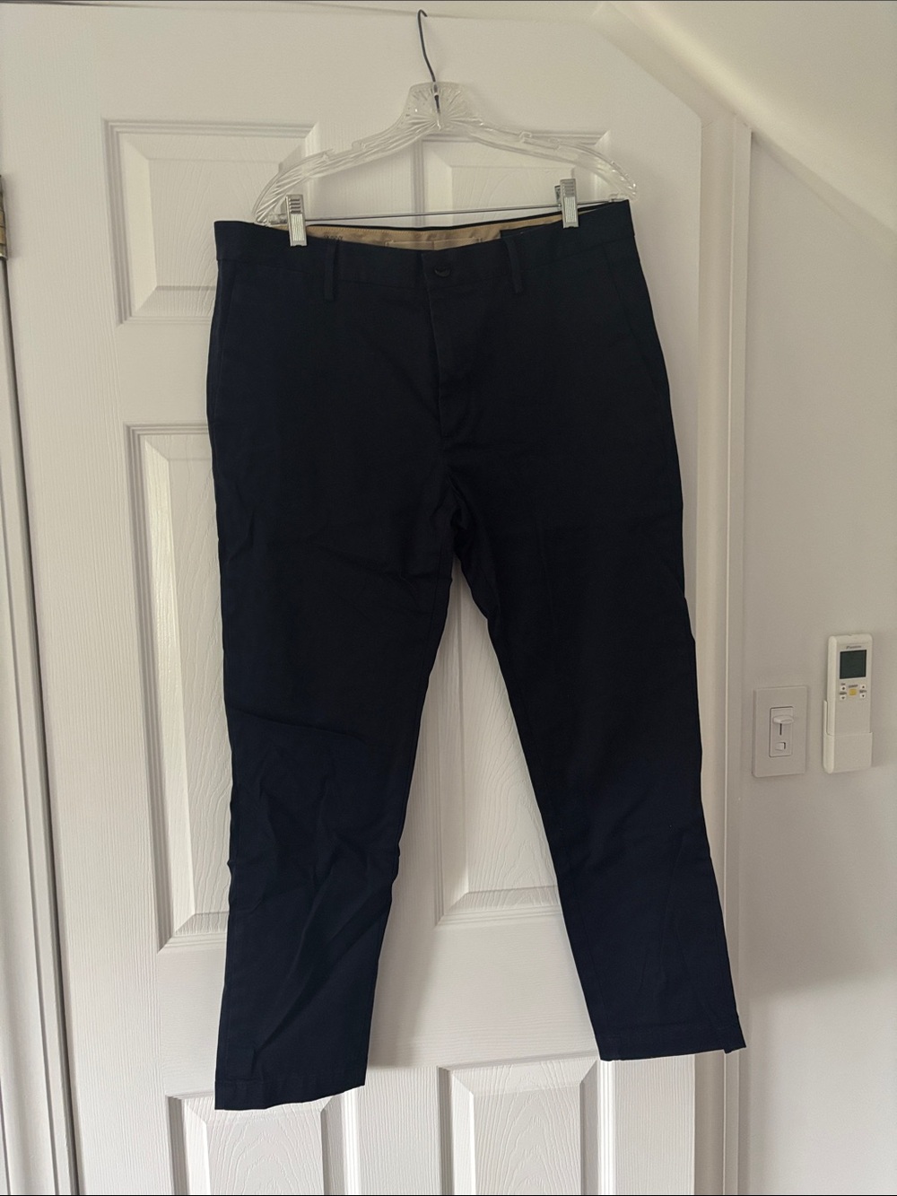 Men's Navy Casual Chino Pants